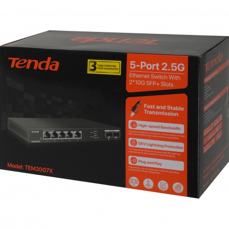 Коммутатор TENDA TEM2007X - фото 12