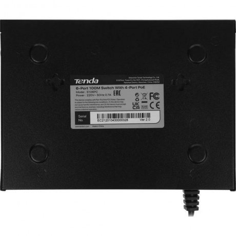 Коммутатор TENDA S106PC - фото 8