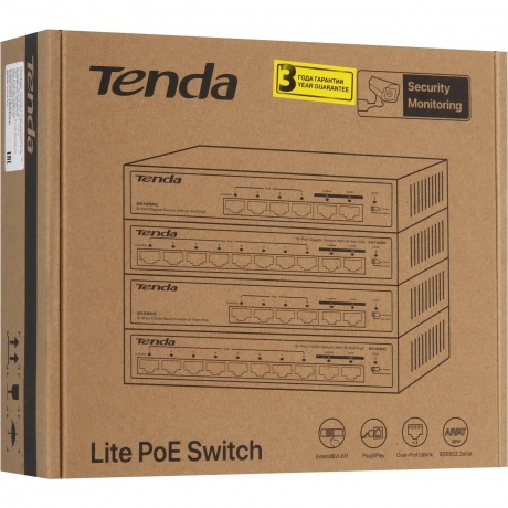 Коммутатор TENDA SG110PC - фото 7