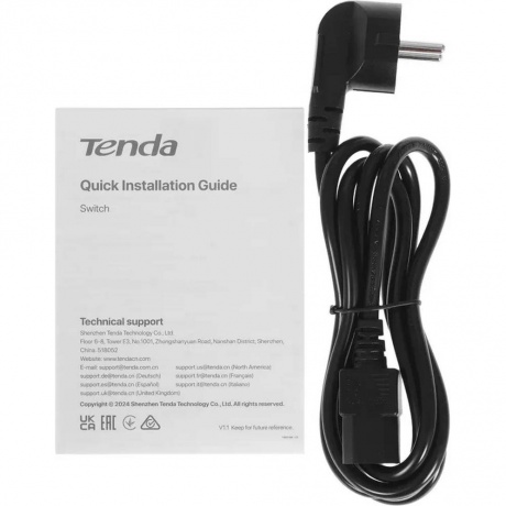 Коммутатор Tenda TEG2220P-16-250W - фото 6