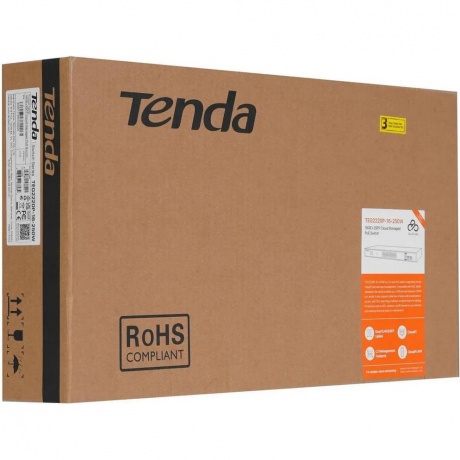 Коммутатор Tenda TEG2220P-16-250W - фото 7
