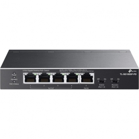 

Коммутатор TP-Link TL-SG1005P-PD