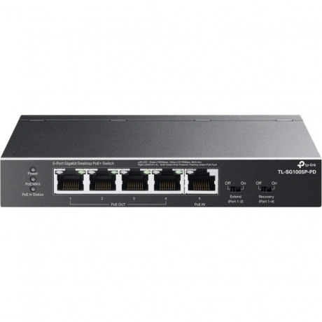 Коммутатор TP-Link TL-SG1005P-PD