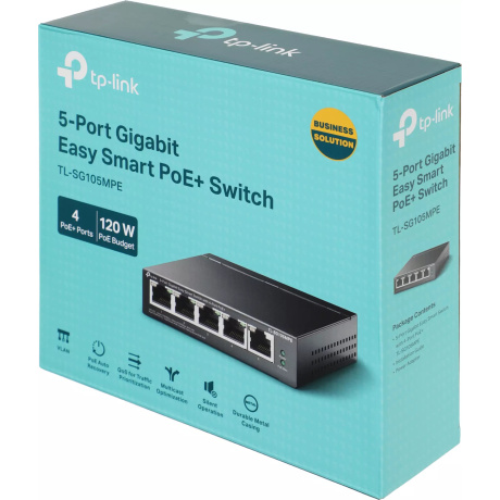 Коммутатор TP-Link TL-SG105MPE - фото 11