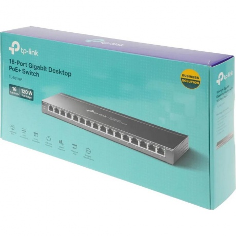 Коммутатор TP-Link TL-SG116P - фото 11