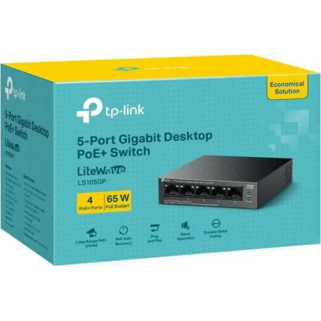 Коммутатор TP-Link LS105GP - фото 4