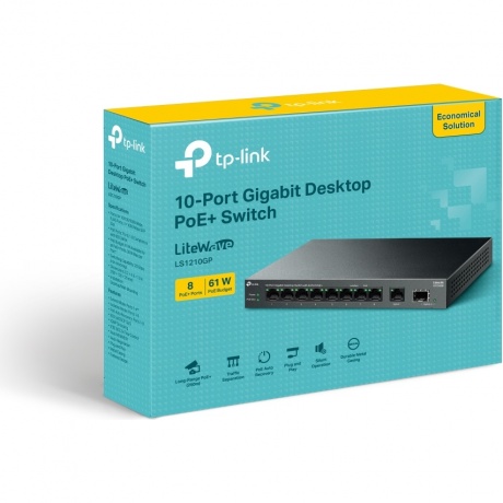 Коммутатор TP-Link LS1210GP - фото 6