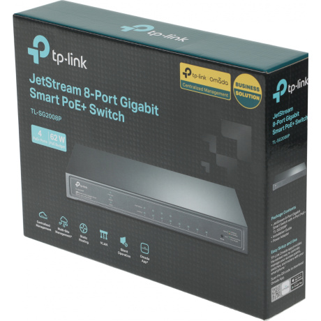 Коммутатор TP-Link SG2008P - фото 12