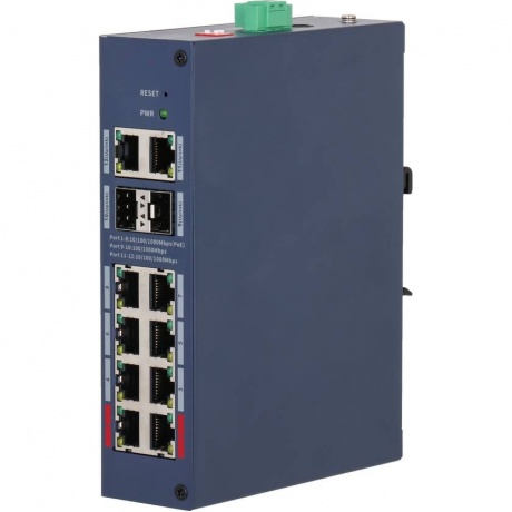 

Коммутатор Dahua DH-CHS4212-8GT-110 8x1Гбит/с управляемый