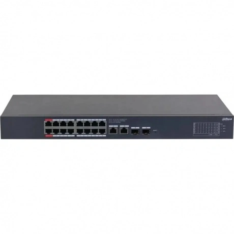 Коммутатор Dahua DH-CS4220-16GT-190 16x100Мбит/с 2x1Гбит/с 2xКом...