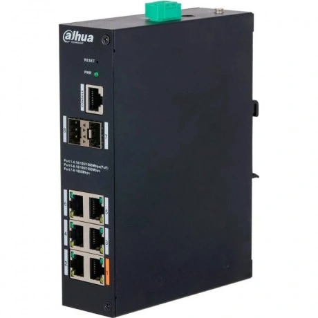 Коммутатор Dahua DH-HS4208-4GT-60 управляемый
