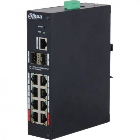 Коммутатор Dahua DH-HS4210-8GT-110 управляемый