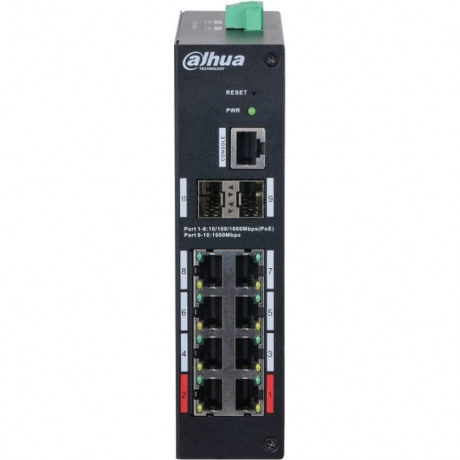 Коммутатор Dahua DH-HS4210-8GT-110 управляемый - фото 2