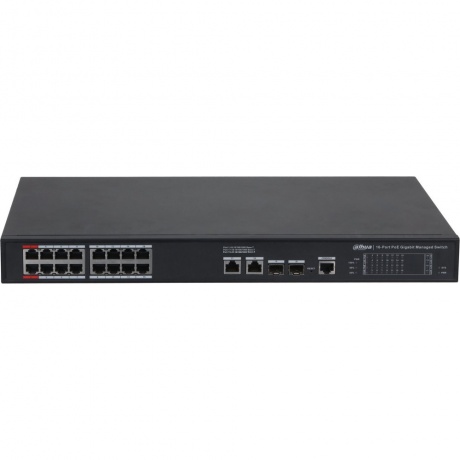

Коммутатор Dahua DH-S4220-16GT-240 (L2) 20x1Гбит/с 2SFP 240W управляемый