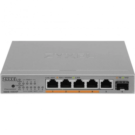 Коммутатор ZyXEL XMG-105HP-EU0101F