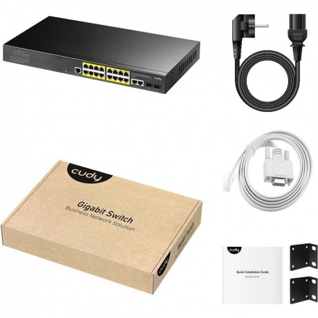 Коммутатор Cudy GS2018PS2-200W - фото 2