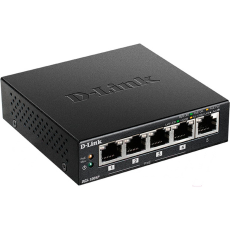 Коммутатор D-Link DGS-1005P/L - фото 2