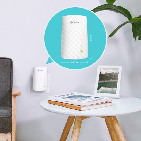Wi-Fi усилитель сигнала (репитер) TP-Link RE220 - фото 4
