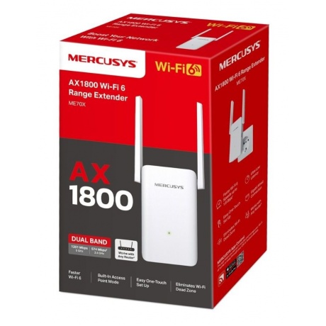 Усилитель Wi-Fi сигнала Mercusys ME70X - фото 4