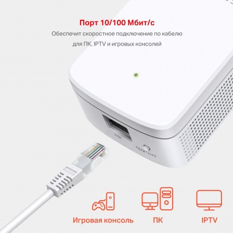 Усилитель Wi-Fi сигнала Mercusys ME30 AC1200 - фото 9