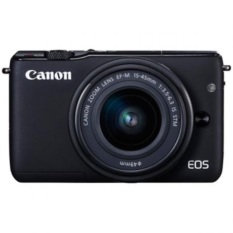 Цифровой фотоаппарат Canon EOS M10 kit 15-45 IS STM Black - фото 3