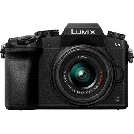 Цифровой фотоаппарат Panasonic DMC-G7 Lumix Kit 14-42 mm f/3.5-5.6 Black - фото 2