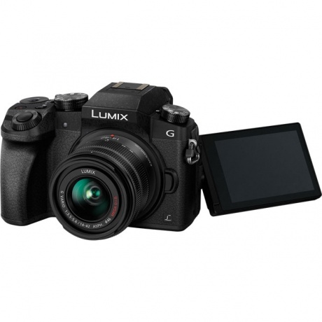 Цифровой фотоаппарат Panasonic DMC-G7 Lumix Kit 14-42 mm f/3.5-5.6 Black - фото 6