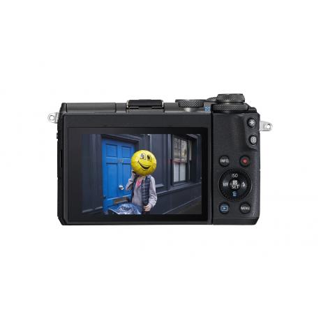Цифровой фотоаппарат Canon EOS M6 Kit EF-M 15-45 IS STM Black - фото 4