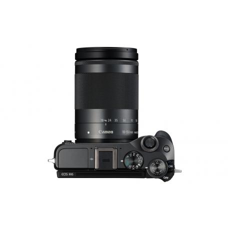 Цифровой фотоаппарат Canon EOS M6 Kit EF-M 18-150 IS STM Black - фото 3