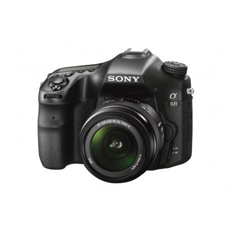 Цифровой фотоаппарат Sony Alpha ILCA-68 Kit 18-55 mm - фото 1