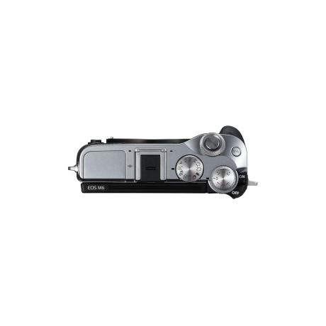 Цифровой фотоаппарат Canon EOS M6 Body Silver - фото 3