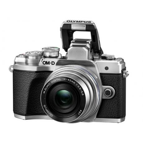 Цифровой фотоаппарат Olympus OM-D E-M10 Mark III Kit 14-42 mm EZ Silver - фото 8