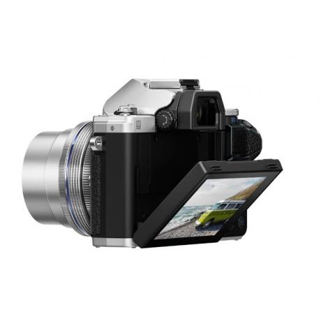 Цифровой фотоаппарат Olympus OM-D E-M10 Mark III Kit 14-42 mm EZ Silver - фото 9