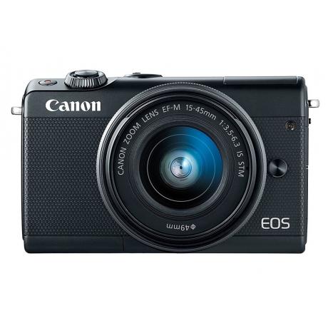 Цифровой фотоаппарат Canon EOS M100 kit 15-45 IS STM Black - фото 2