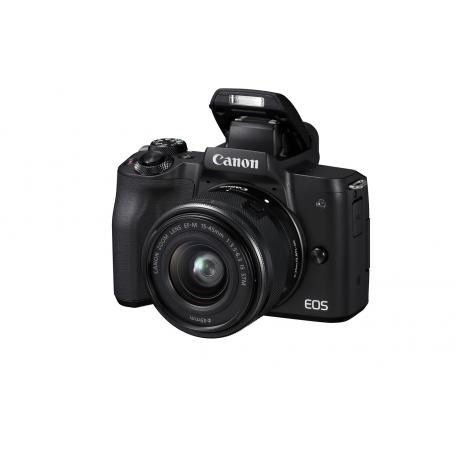 Цифровой фотоаппарат Canon EOS M50 kit 15-45 IS STM Black - фото 3