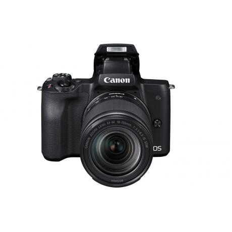 Цифровой фотоаппарат Canon EOS M50 Kit EF-M 18-150 IS STM Black - фото 1