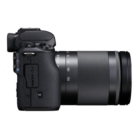 Цифровой фотоаппарат Canon EOS M50 Kit EF-M 18-150 IS STM Black - фото 11