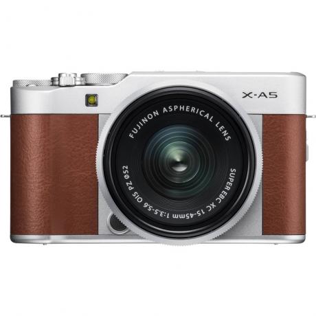 Цифровой фотоаппарат FujiFilm X-A5 kit XC15-45mmF3.5-5.6 OIS PZ Brown - фото 2