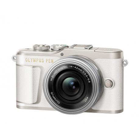 Цифровой фотоаппарат Olympus PEN E-PL9 Pancake Zoom Kit EZ-M1442EZ Белый - фото 2