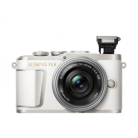 Цифровой фотоаппарат Olympus PEN E-PL9 Pancake Zoom Kit EZ-M1442EZ Белый - фото 4