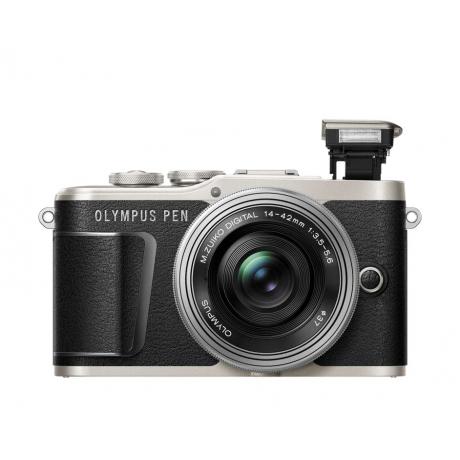 Цифровой фотоаппарат Olympus PEN E-PL9 Pancake Zoom Kit EZ-M1442EZ Черный - фото 4
