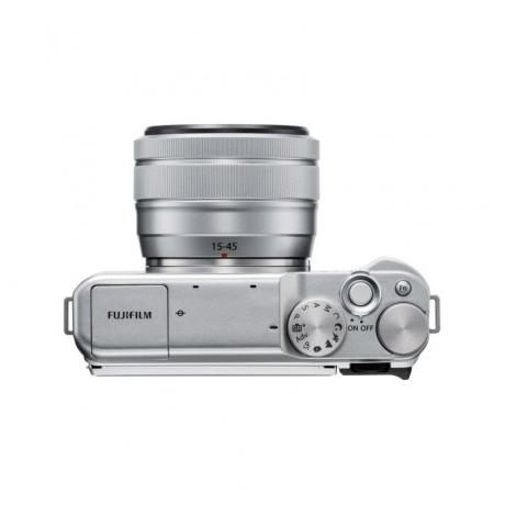 Цифровой фотоаппарат FujiFilm X-A20 kit XC15-45mm OIS PZ Silver - фото 3