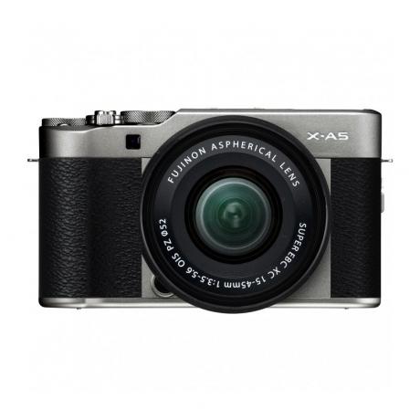 Цифровой фотоаппарат FujiFilm X-A5 kit XC15-45mm OIS PZ Dark Silver - фото 1