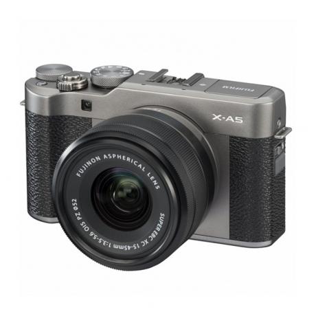 Цифровой фотоаппарат FujiFilm X-A5 kit XC15-45mm OIS PZ Dark Silver - фото 2