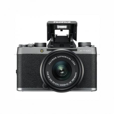 Цифровой фотоаппарат FujiFilm X-T100 kit XC15-45mm OIS PZ Black - фото 3