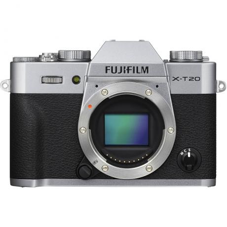 Цифровой фотоаппарат FujiFilm X-T20 Body Silver - фото 1