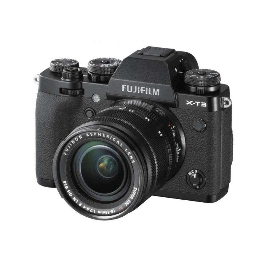 Цифровой фотоаппарат FujiFilm X-T3 Kit XF18-55mm F2.8-4 R LM OIS Black, цвет черный - фото 1