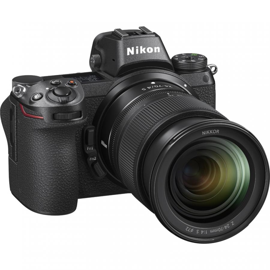 Цифровой фотоаппарат Nikon Z6 Kit 24-70mm  f/4 S с адаптером FTZ, цвет черный VOA020K003 - фото 1