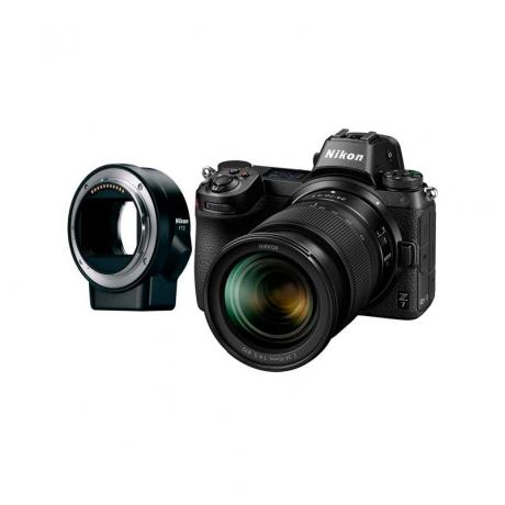 Цифровой фотоаппарат Nikon Z7 Kit 24-70mm  f/4 S с адаптером FTZ - фото 1
