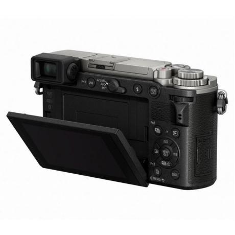 Цифровой фотоаппарат Panasonic Lumix DC-GX9 Kit 12-32mm / F3.5-5.6  ASPH. / MEGA O.I.S. lens серебро - фото 2